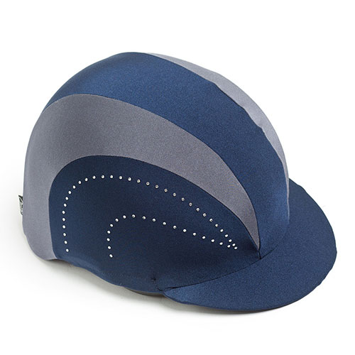Show Pro Navy Show Pro Hat Cover Navy & Grey