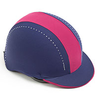 Showpro Navy and Burgundy Hat Cover